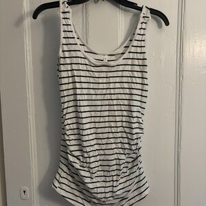 Seraphine striped maternity tank